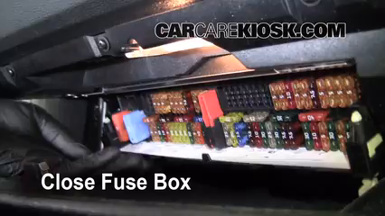 Interior Fuse Box Location: 2004-2010 BMW X3 - 2008 BMW X3 3.0si 3.0L 6